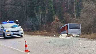 Десетима пострадали при катастрофа на пътя Русе-Бяла