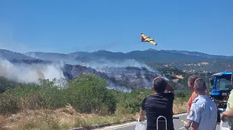 BG-Alert евакуира жителите в района на с. Кърпелево заради пожар край Струмяни (ОБНОВЕНА)