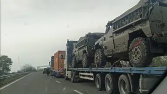 Внимание, шофьори: Военни колони с верижна техника тръгват по главен път Е-79 край Враца